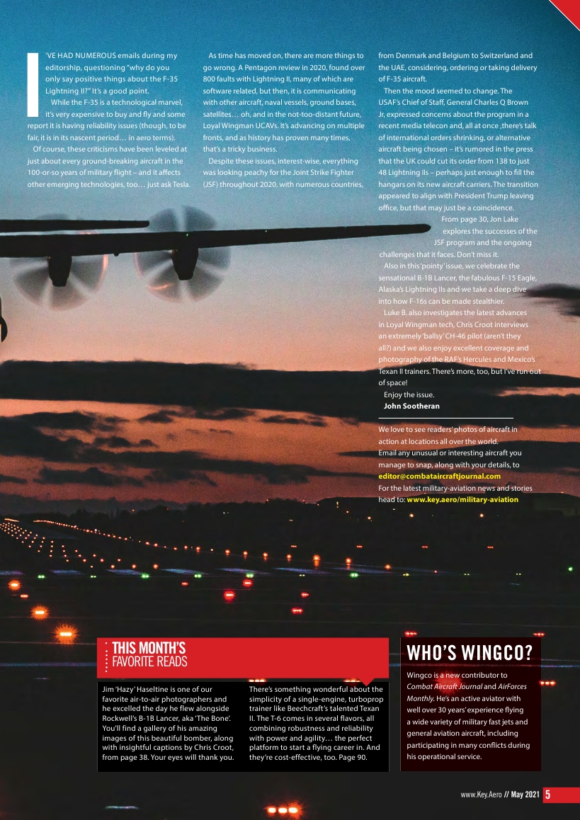 Combat Aircraft 2021-05